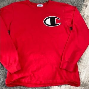 Champion Red/Orange Long Sleeve